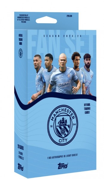 2024-25 Topps Manchester City Fan Set