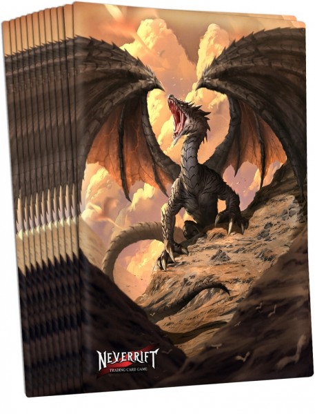 Neverrift TCG - Card Sleeves Deathclaw Dragon 40ct