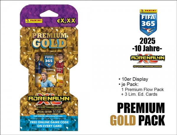 2024/25 FIFA 365 Adrenalyn XL TC Premium Gold 10ct