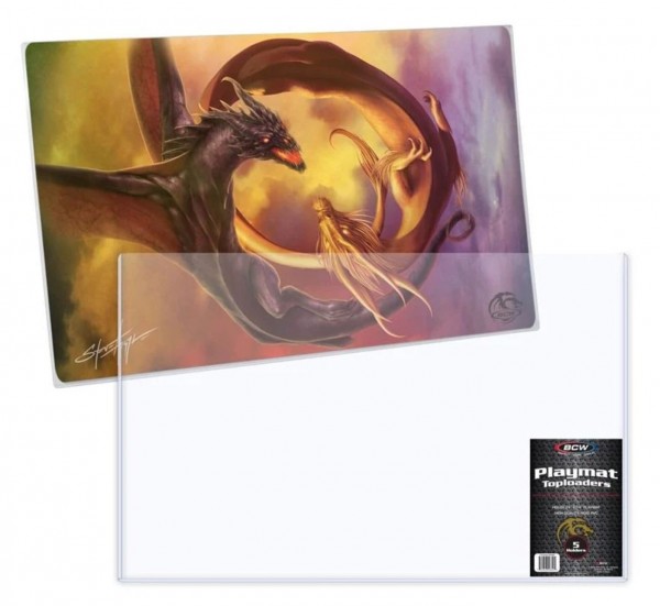 BCW Topload für Spielmatten/Playmat 24x14mm (5ct.)