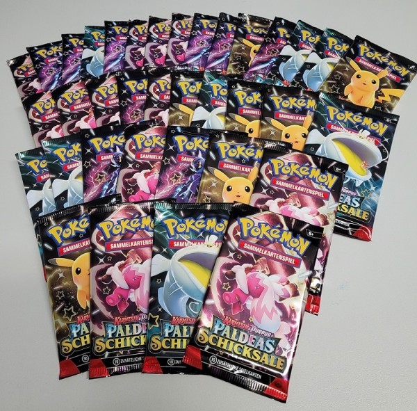 Pokémon Cards KAPU 4.5 36er Booster DE lose Packs