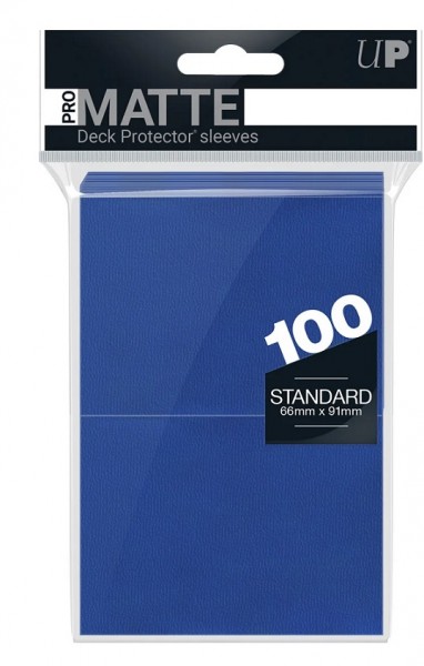 UP Pro-Matte Sleeves blue (100 ct.)