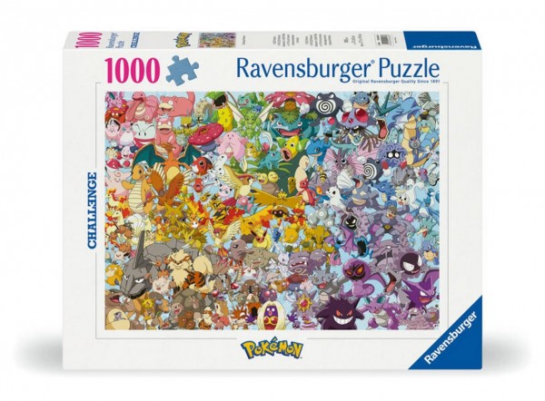 Pokemon Challenge Puzzle 1000 Teile