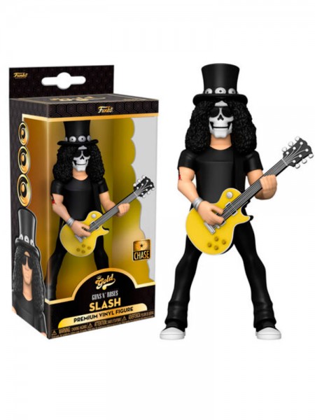 Guns N´ Roses - Slash Gold Vinyl Chase Figur