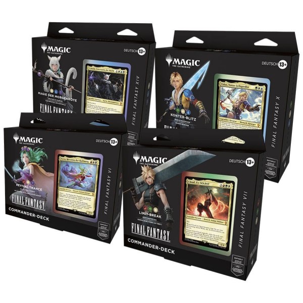 Magic Final Fantasy Commander Decks DE