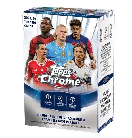 2023-24 Topps Chrome UEFA Club Competition Blaster