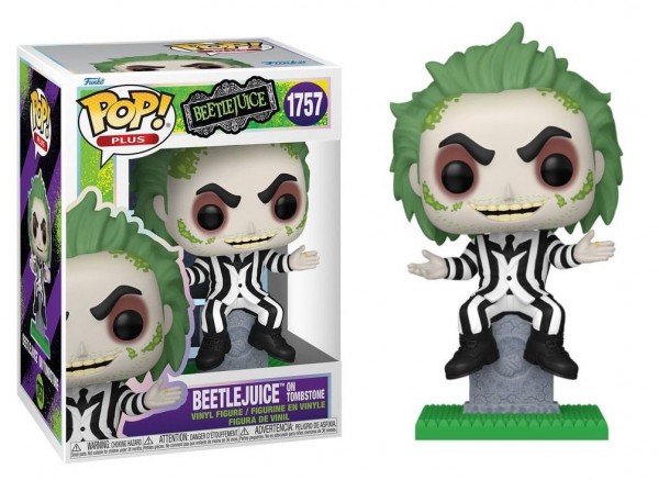 POP Plus - Beetlejuice - Beetlejuice on Tombstone