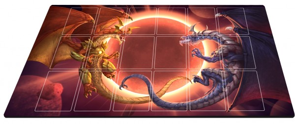 Neverrift TCG - Playmat Twin Dragons