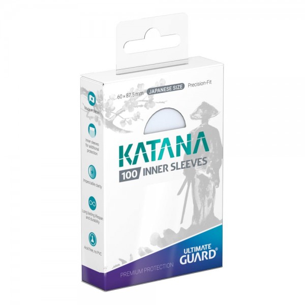 UG Katana Inner Sleeves Japanese Size (100 ct.)