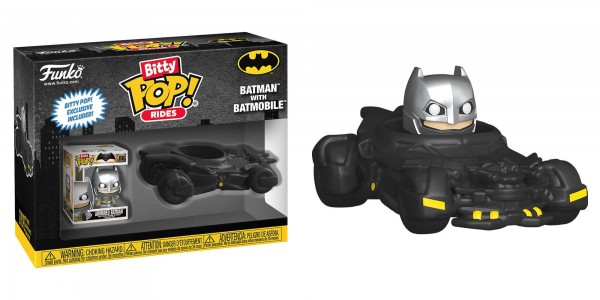 Bitty POP Ride - Batman - Batman with Batmobile