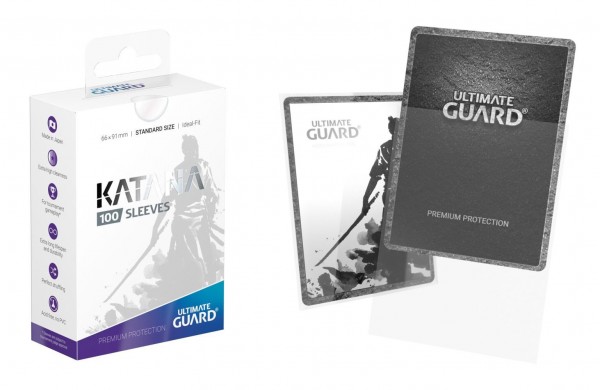 UG Katana Sleeves Standard Transparent 100 ct.