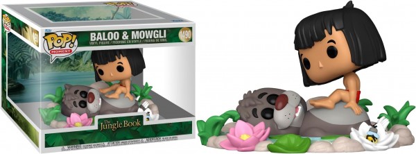 POP Moments - Jungle Book-Baloo & Mowgli 11cm