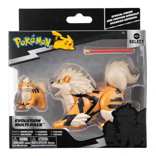 Pokémon Select Evolution MultiP Growlithe/Arcanine