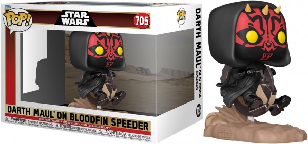 POP Deluxe Star Wars 25th - Darth Maul on Bloodfin