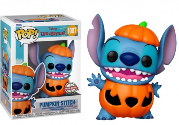 POP - Disney - Lilo & Stitch - Pumpkin-Stitch