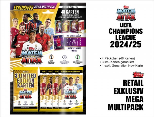 2024-25 Match Attax UEFA Champions League Megapack