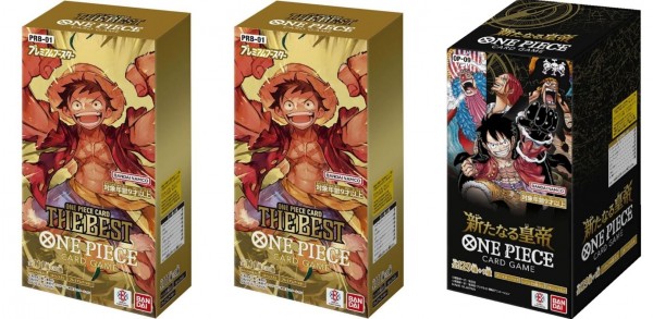 One Piece TCG - OP09 & PRB-01 Booster Set (3ct)JAP