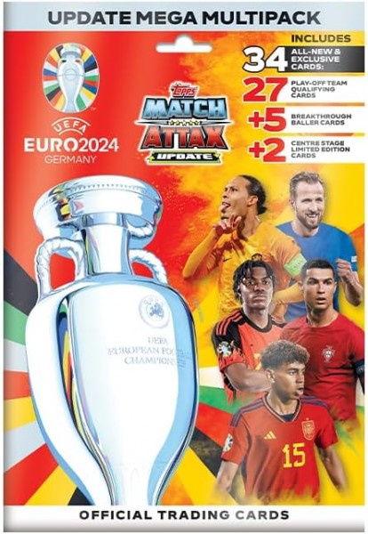 UEFA EURO 2024 Match Attax TC Update MegaMultipack