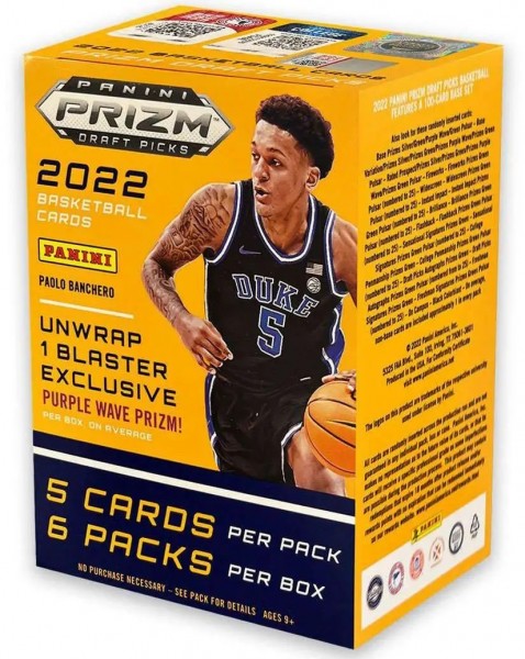 2022 Panini Prizm Draft Picks (Blaster-Box)